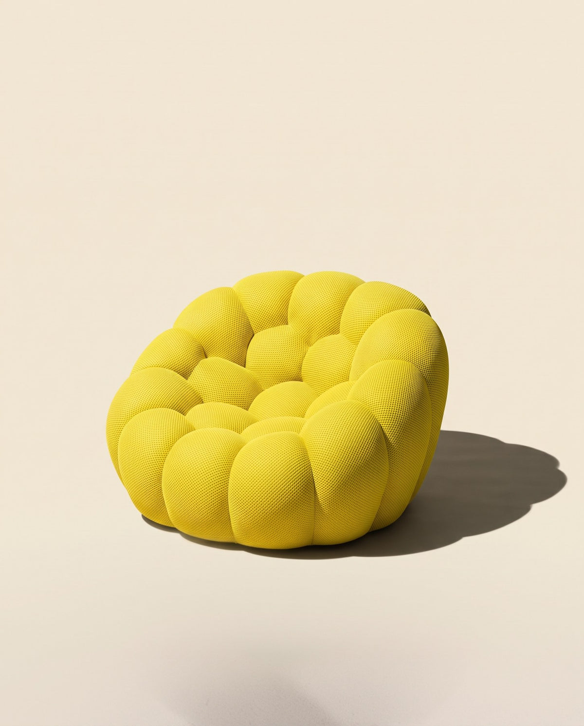 Sillón Burbuja Ovva en color Limón
