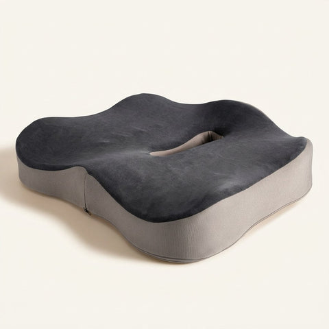 Ovva orthopedic seat cushion, memory foam with tailbone cutout